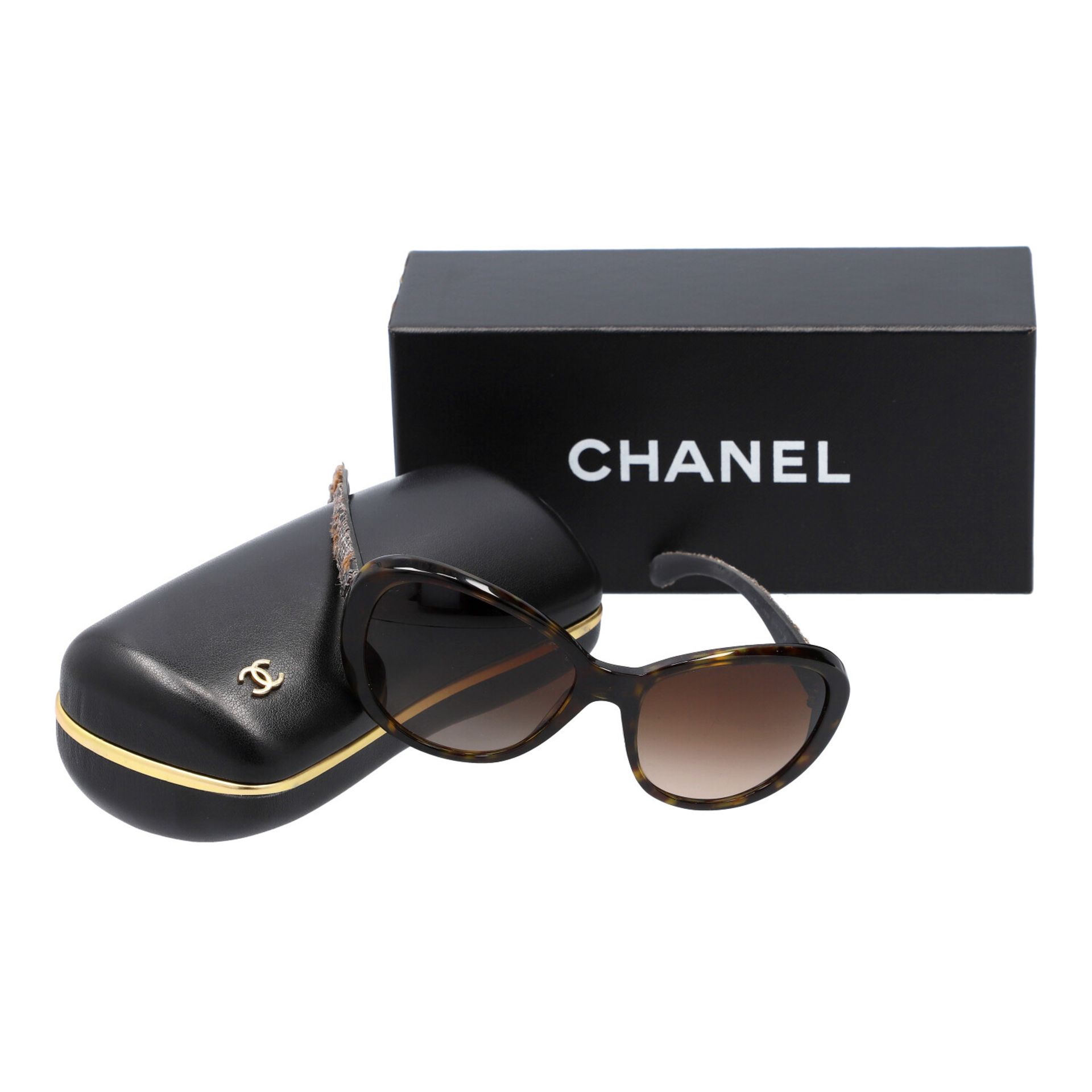 CHANEL Sonnenbrille "c.714/3B - TWEED". - Image 6 of 7