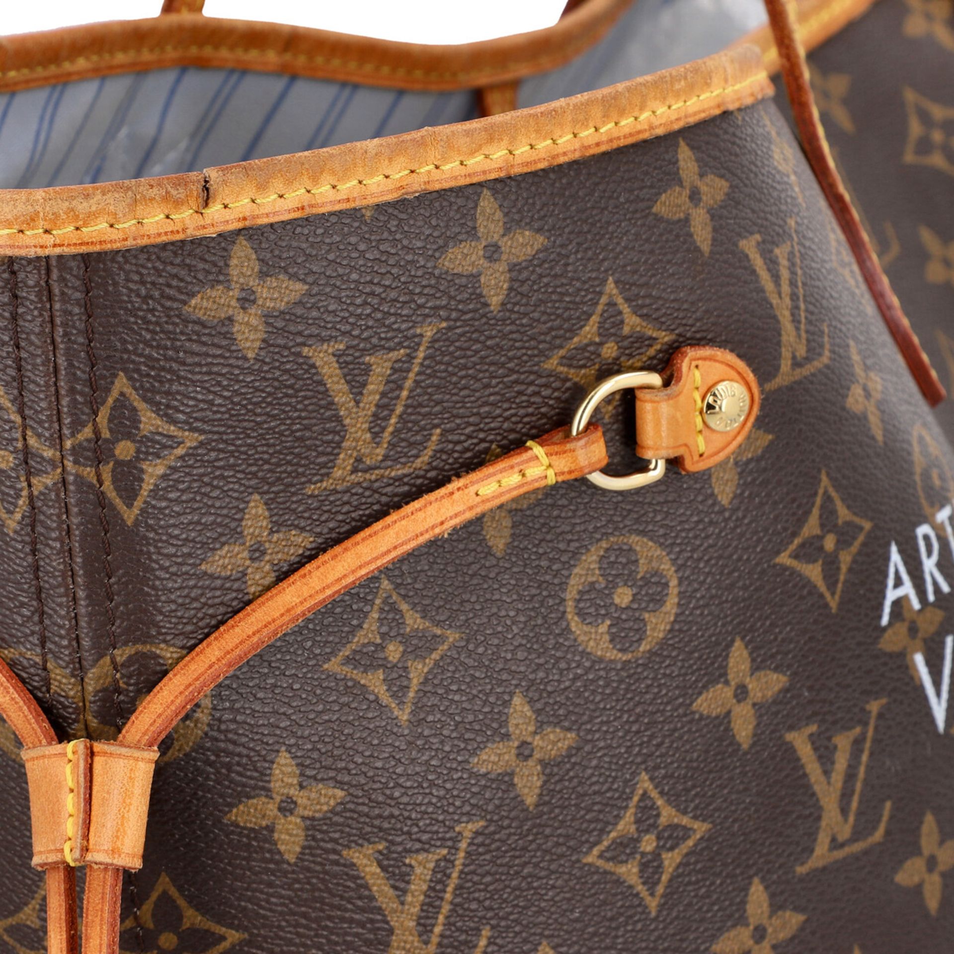 LOUIS VUITTON Shopper "NEVERFULL ST. MORITZ GM", Koll. 2008. - Bild 7 aus 8