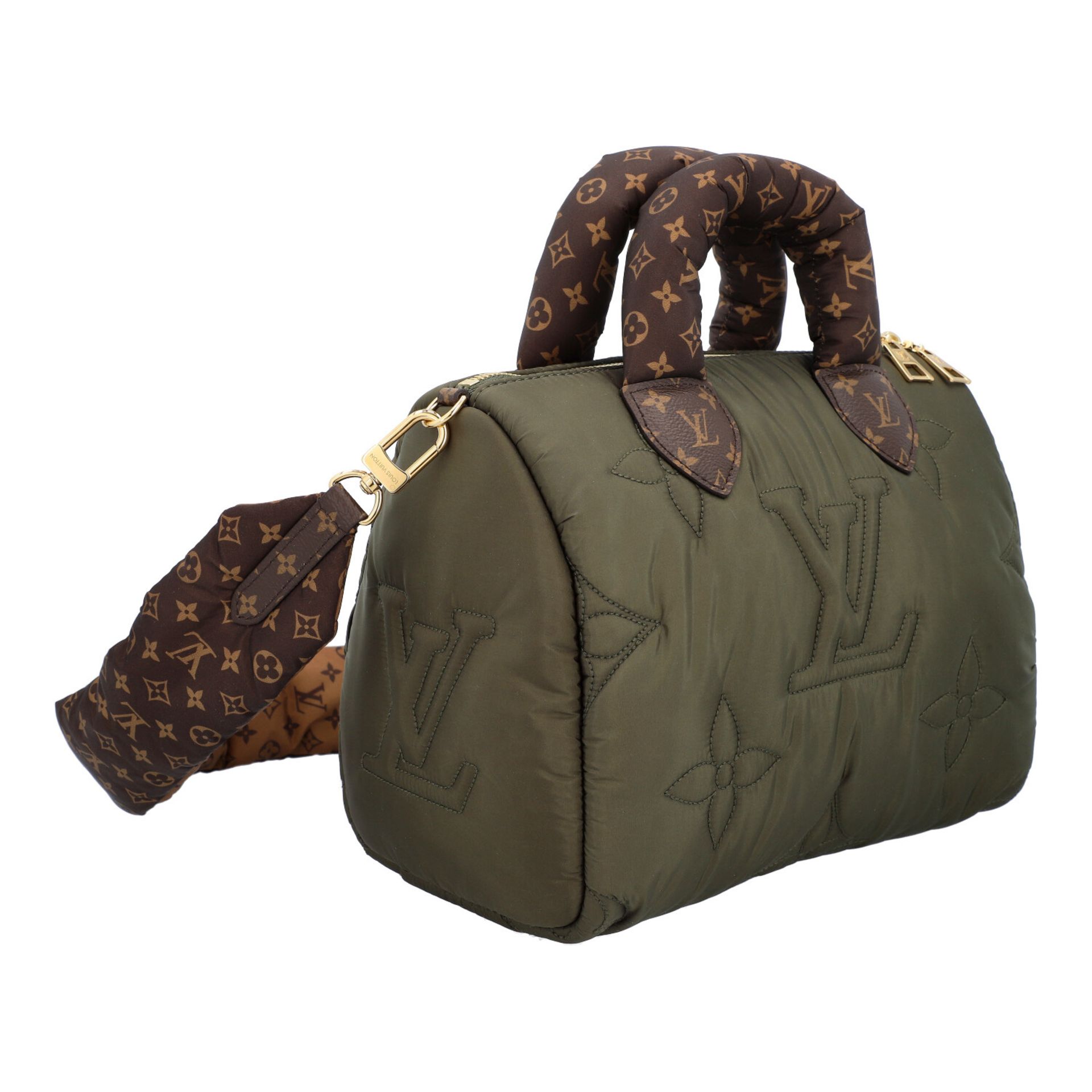 LOUIS VUITTON Handtasche "SPEEDY 25 MIT SCHULTERRIEMEN". - Bild 2 aus 8