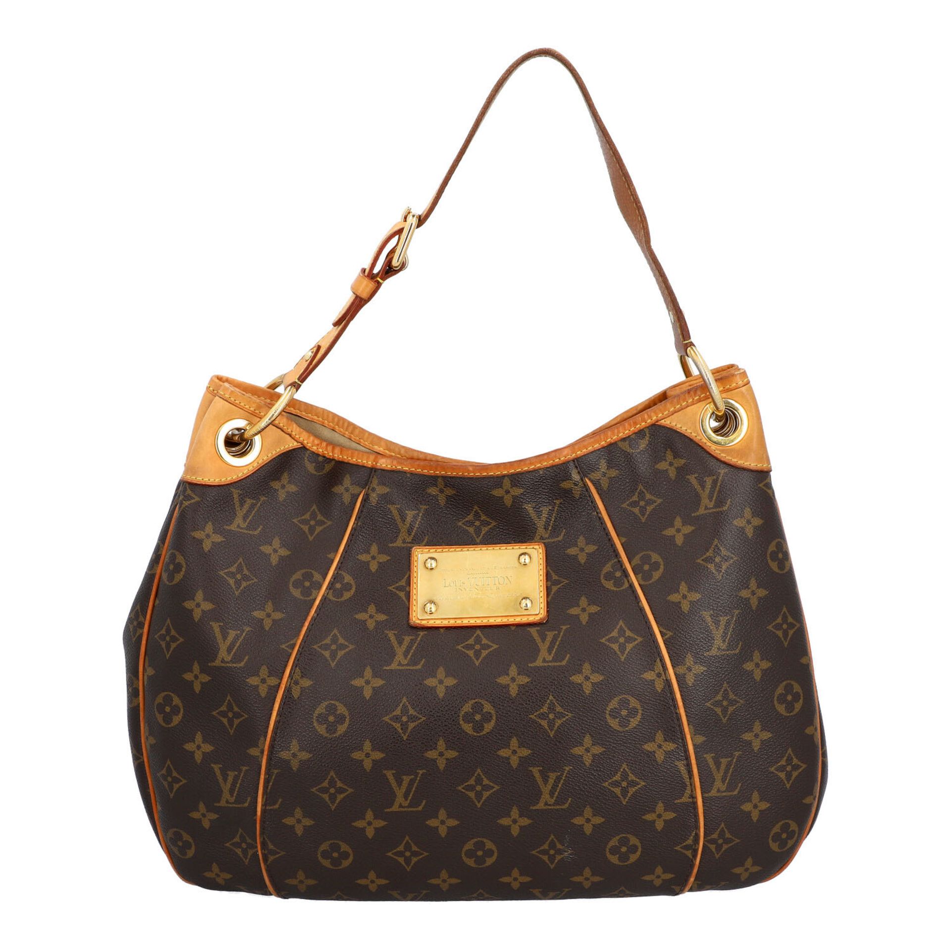 LOUIS VUITTON Schultertasche "GALLIERA PM", Koll. 2009.