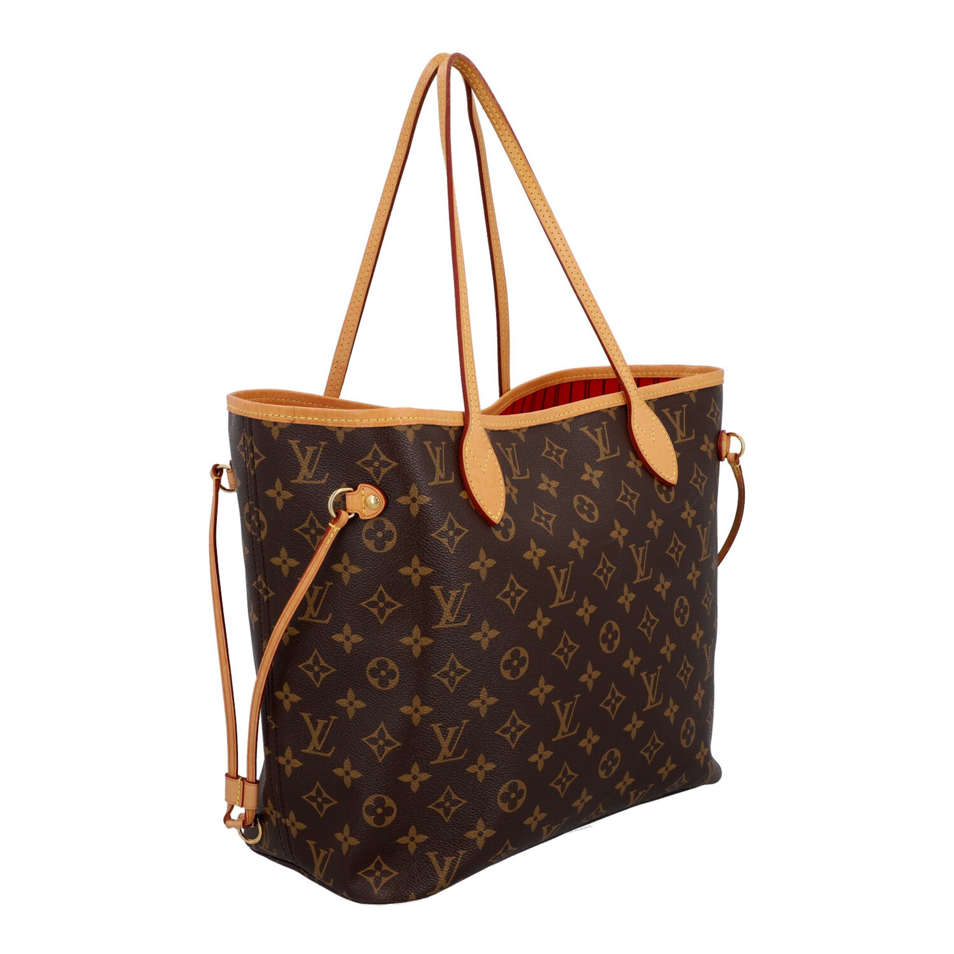 LOUIS VUITTON Shopper "NEVERFULL MM", Koll.: 2016, akt. NP.: 1.500,-€. - Bild 2 aus 8