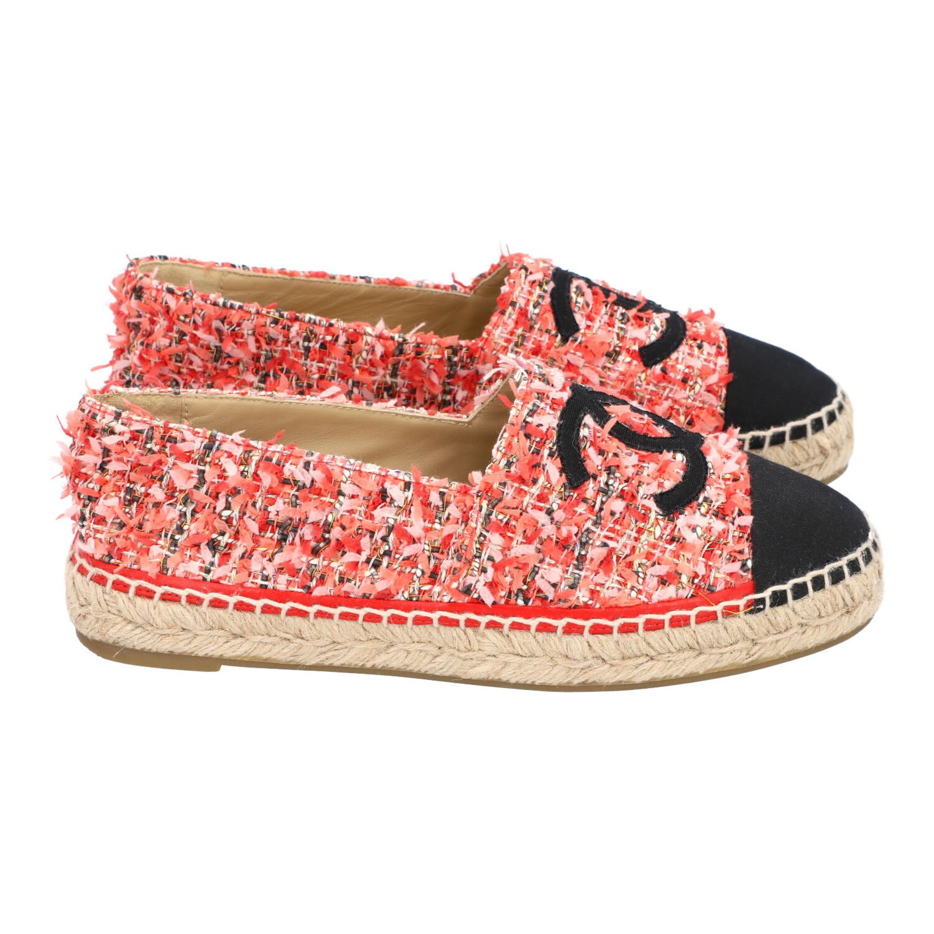 CHANEL Espadrilles, Gr. 38. - Bild 2 aus 4