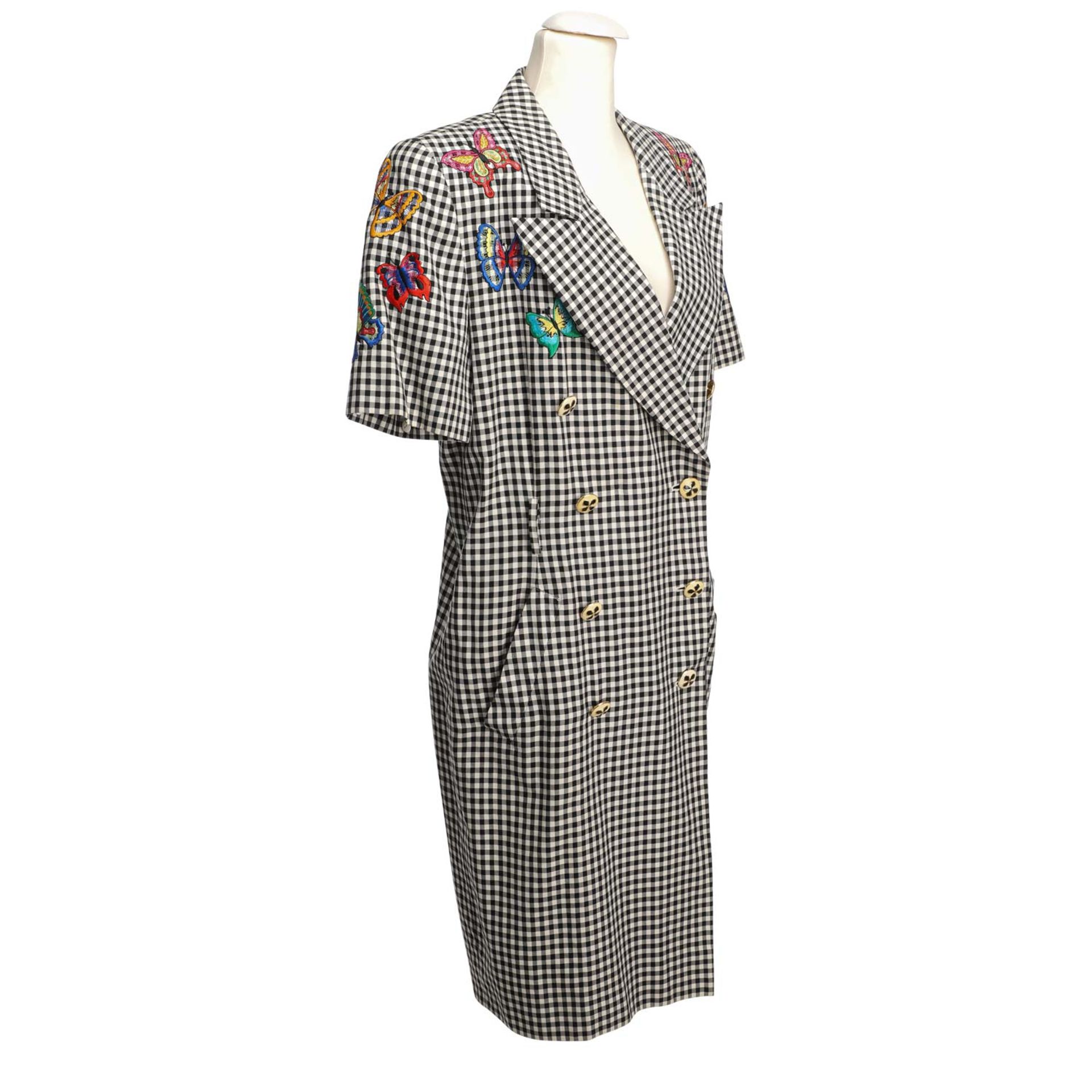 ESCADA VINTAGE Kleid, Gr. 40. - Image 2 of 4