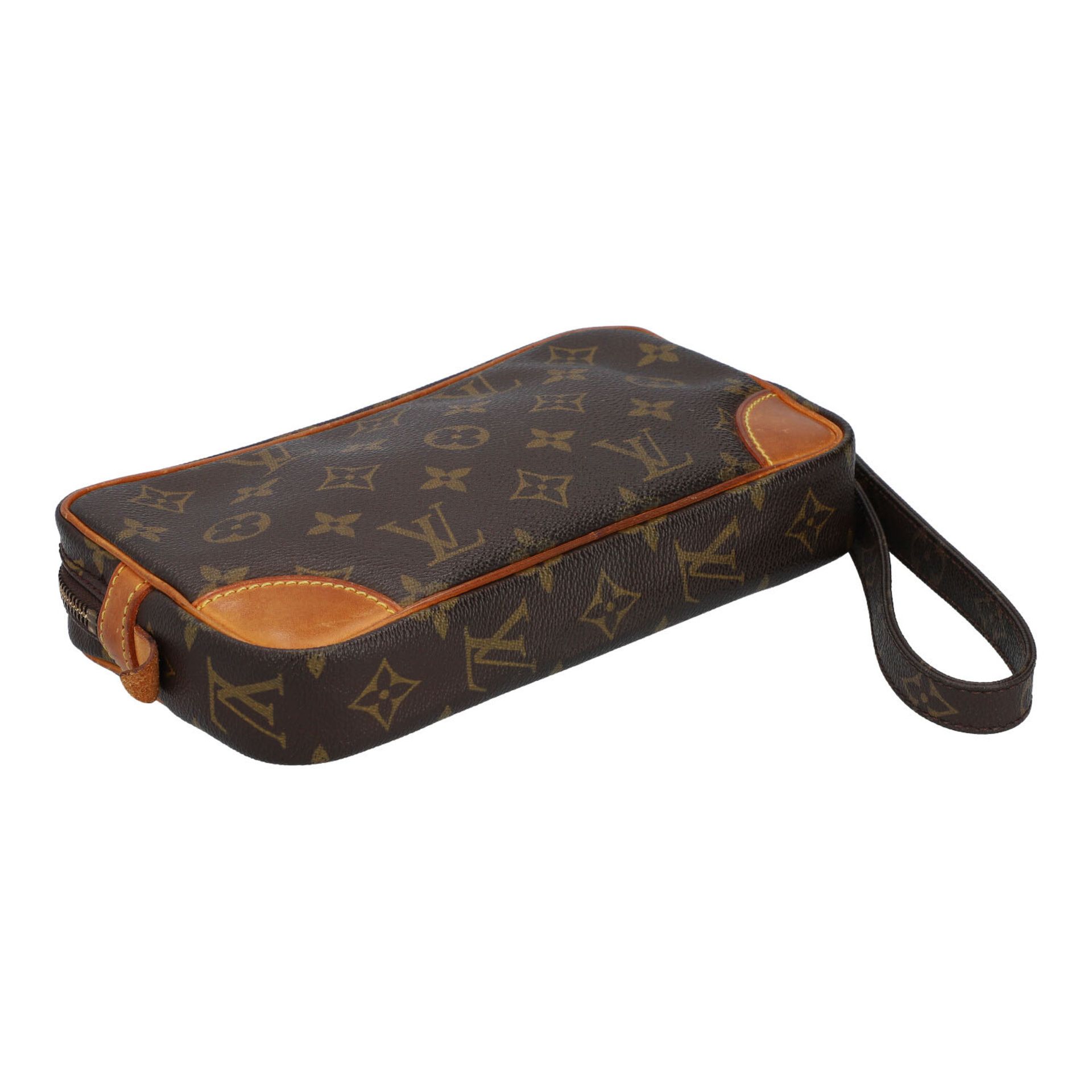 LOUIS VUITTON VINTAGE Clutch "MARLY DRAGONE", Koll. 1988. - Bild 5 aus 6