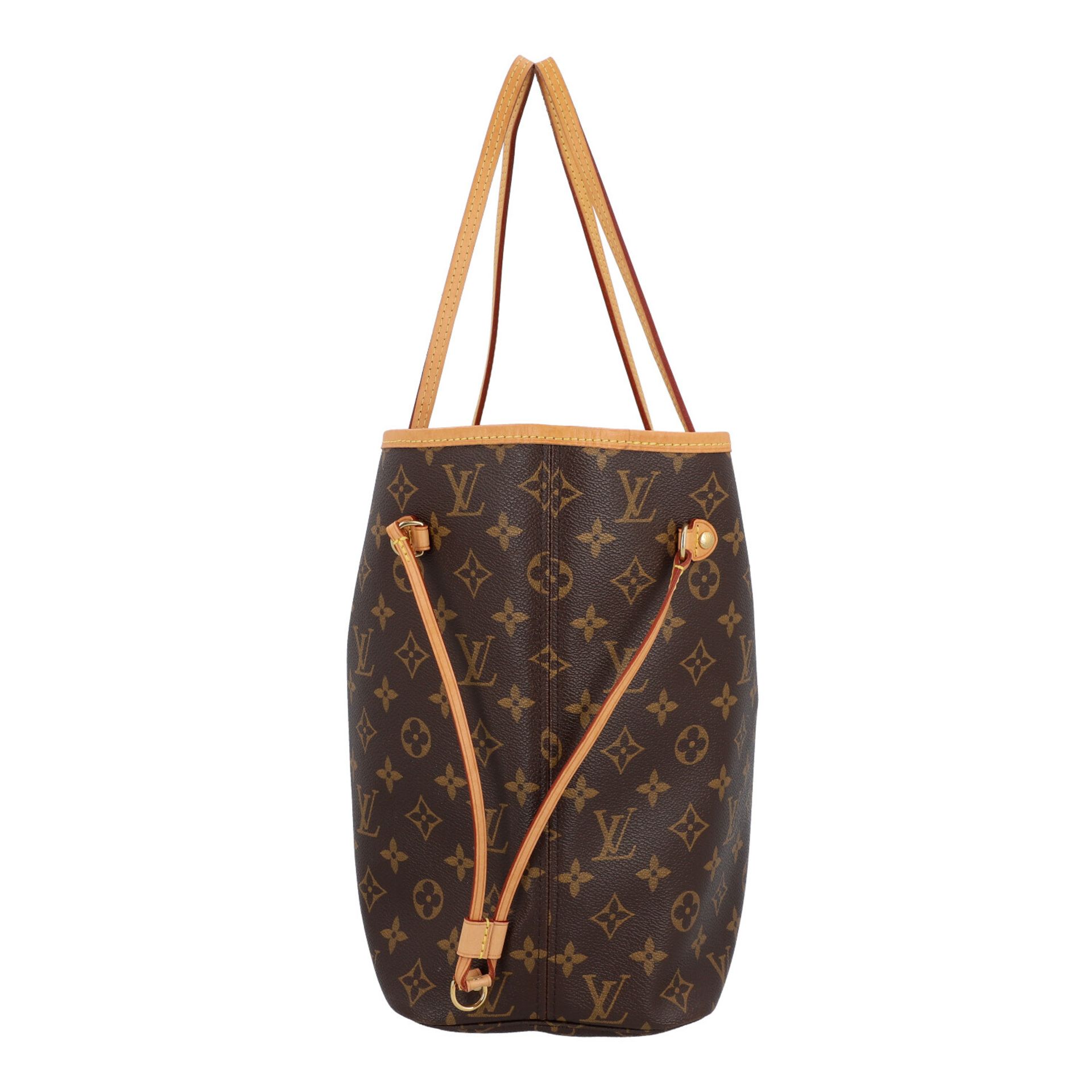 LOUIS VUITTON Shopper "NEVERFULL MM", Koll.: 2016, akt. NP.: 1.500,-€. - Bild 3 aus 8