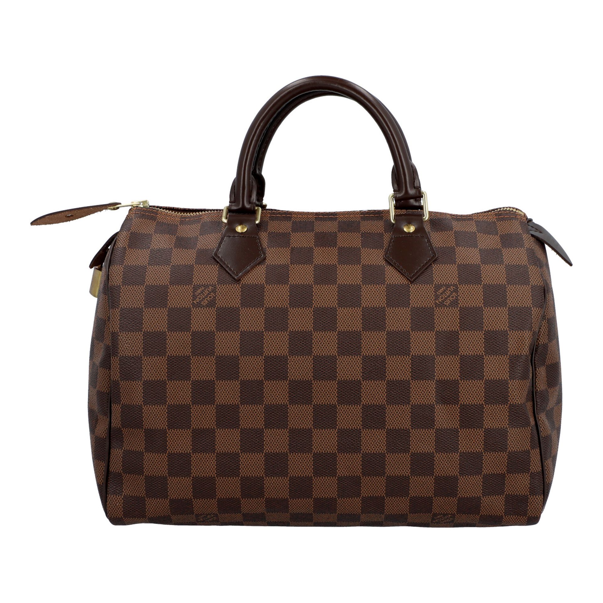 LOUIS VUITTON Henkeltasche "SPEEDY 30", Koll.: 2011, akt. NP.: 1.150,-€. - Image 4 of 8