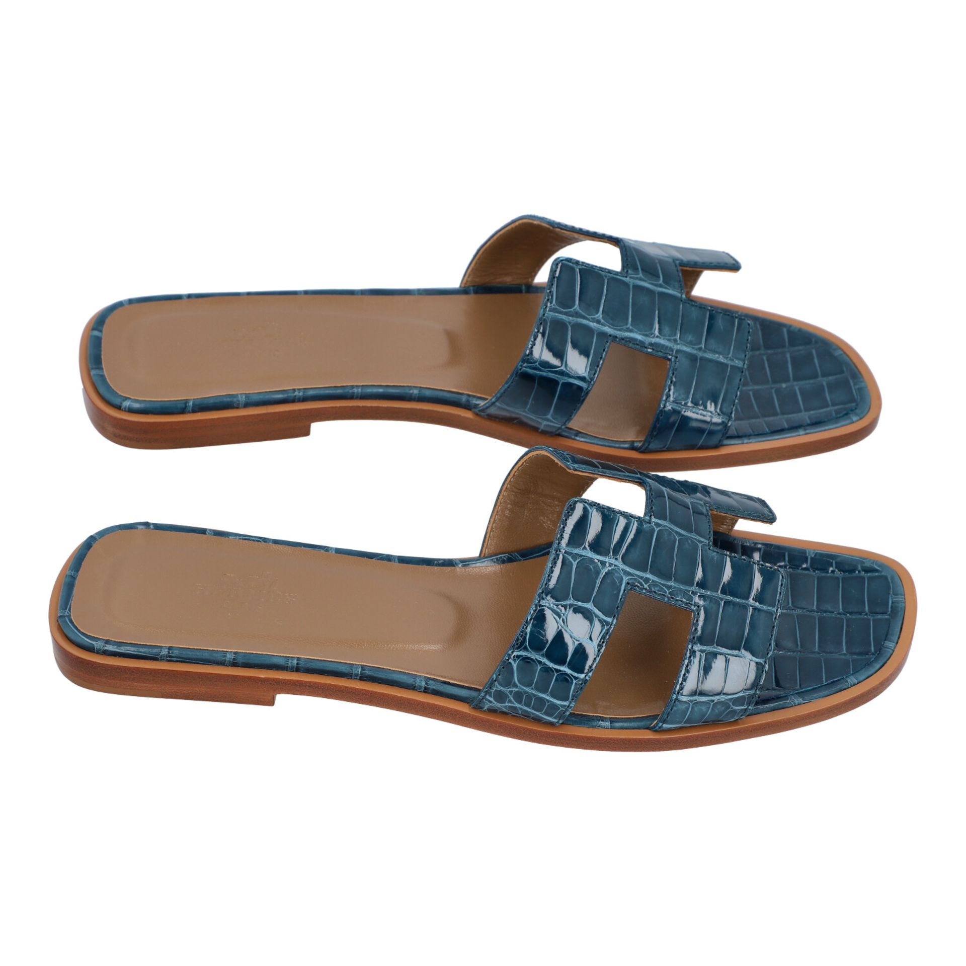 HERMÈS Sandalen "ORAN", Gr, 37,5. - Image 3 of 4