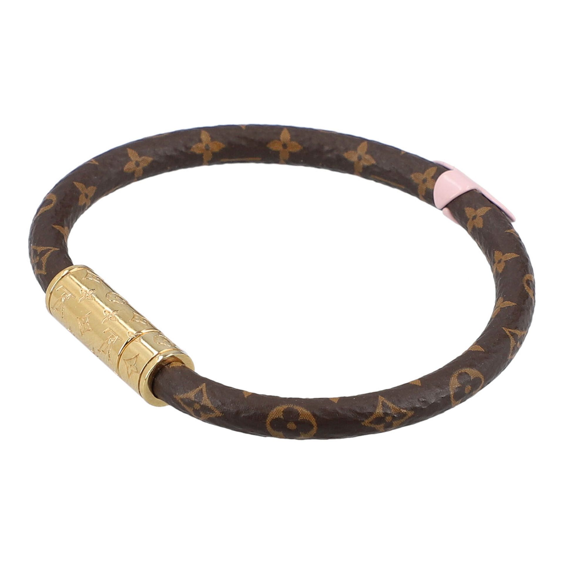 LOUIS VUITTON Armband "NANO MONOGRAM". - Bild 3 aus 4