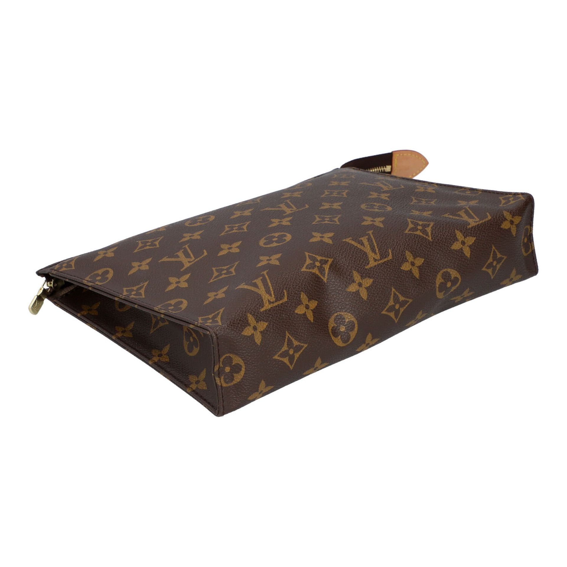 LOUIS VUITTON Kosmetiktasche "POCHE TOILETTE NM", Koll.: 2008, akt. NP.: 800,-€. - Bild 5 aus 6