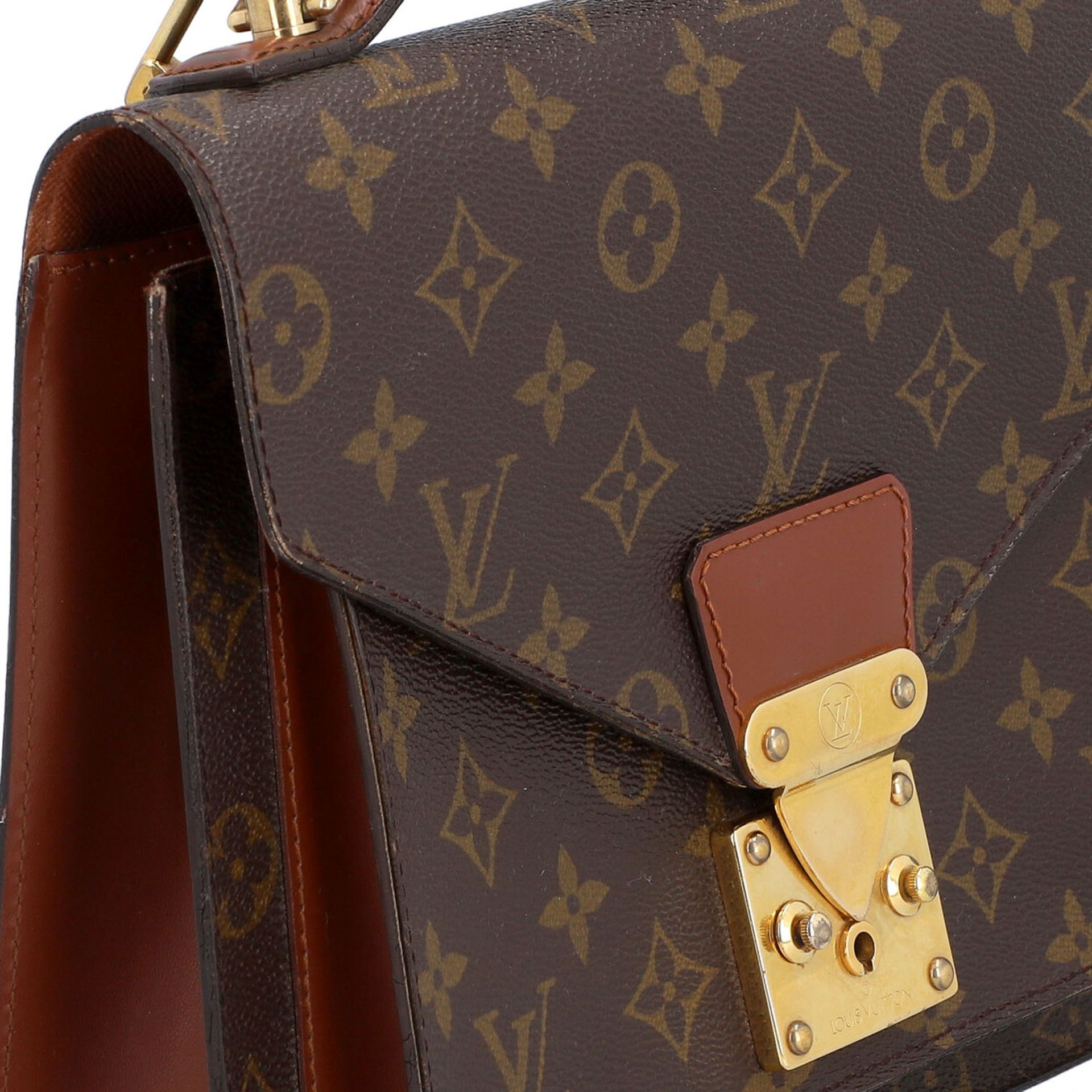 LOUIS VUITTON VINTAGE Umhängetasche "MONCEAU", Koll. 1994. - Bild 7 aus 8