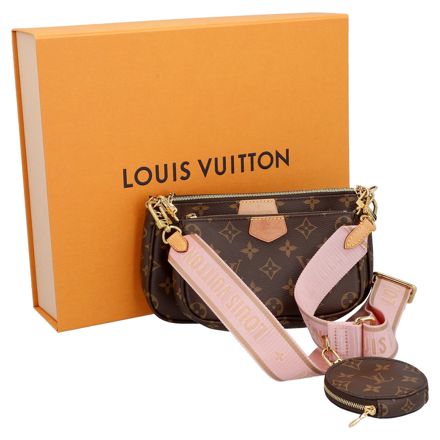 LOUIS VUITTON Umhängetasche "MULTI POCHETTE", Koll. 2020. - Image 6 of 8