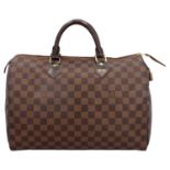 LOUIS VUITTON Henkeltasche "SPEEDY 35", Koll.: 2013, akt. NP.: 1.200,-€.