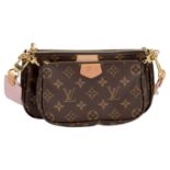 LOUIS VUITTON Umhängetasche "MULTI POCHETTE", Koll. 2020.