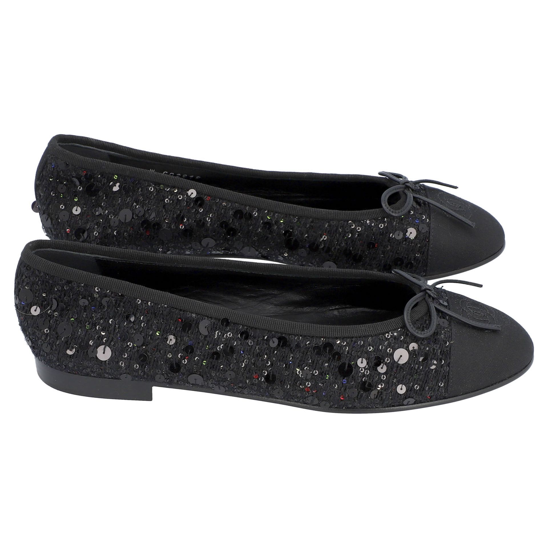 CHANEL Ballerinas, Gr. 40,5. - Image 2 of 4