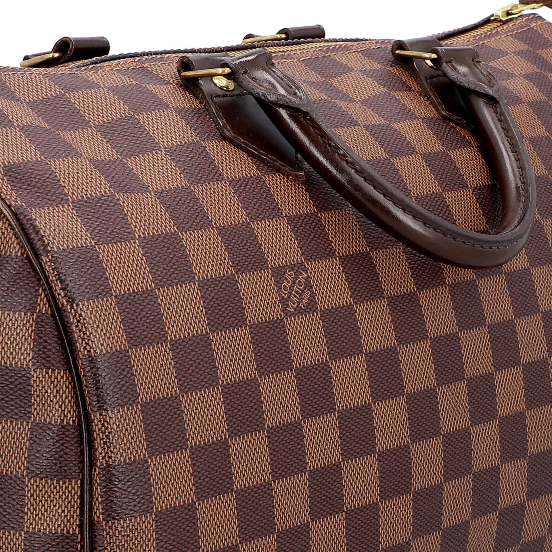 LOUIS VUITTON Henkeltasche "SPEEDY 35", Koll.: 2009, akt. NP.: 1.200,-€. - Bild 7 aus 8