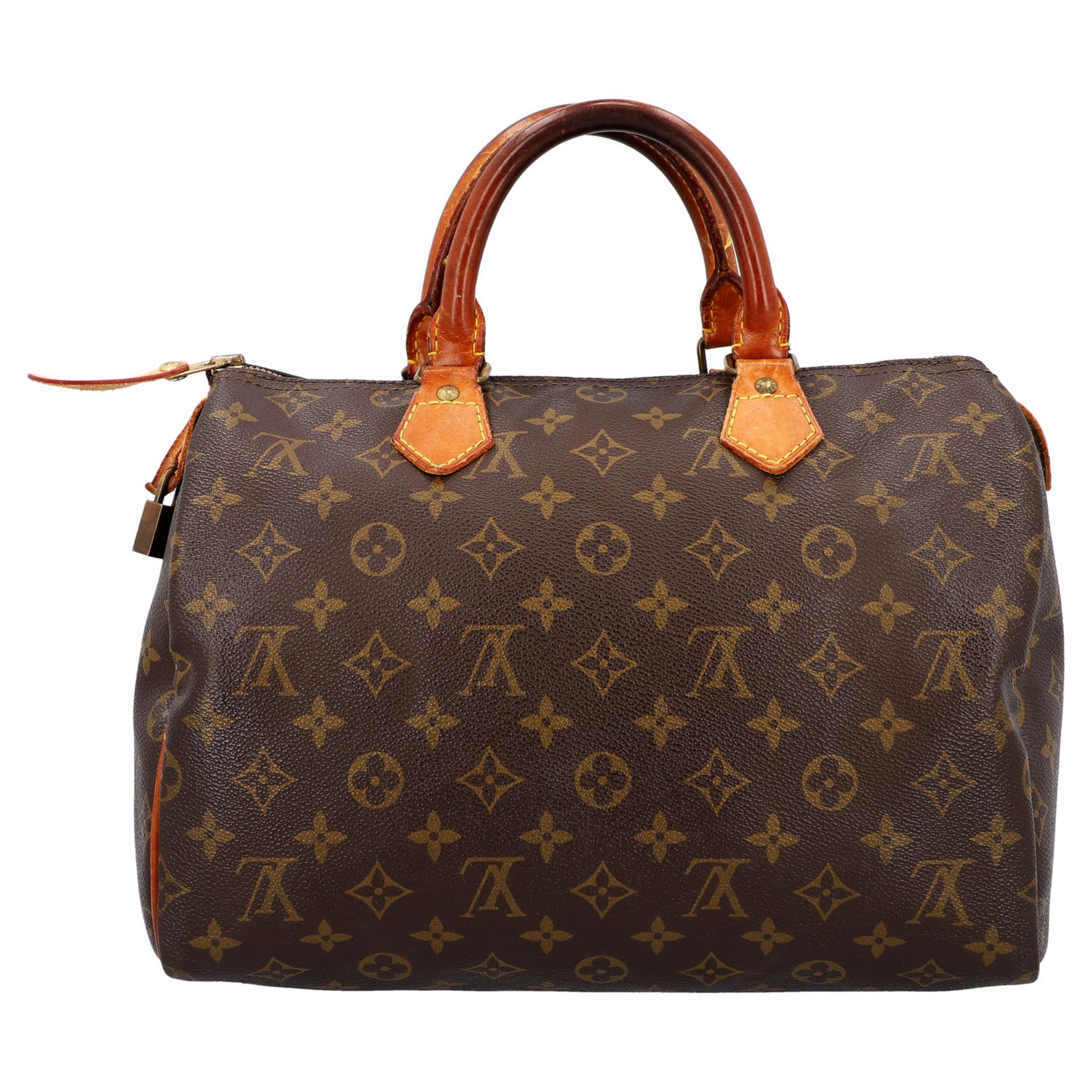 LOUIS VUITTON VINTAGE Henkeltasche "SPEEDY 30", Koll.: 1982, akt. NP.: 1.150,-€. - Image 4 of 8