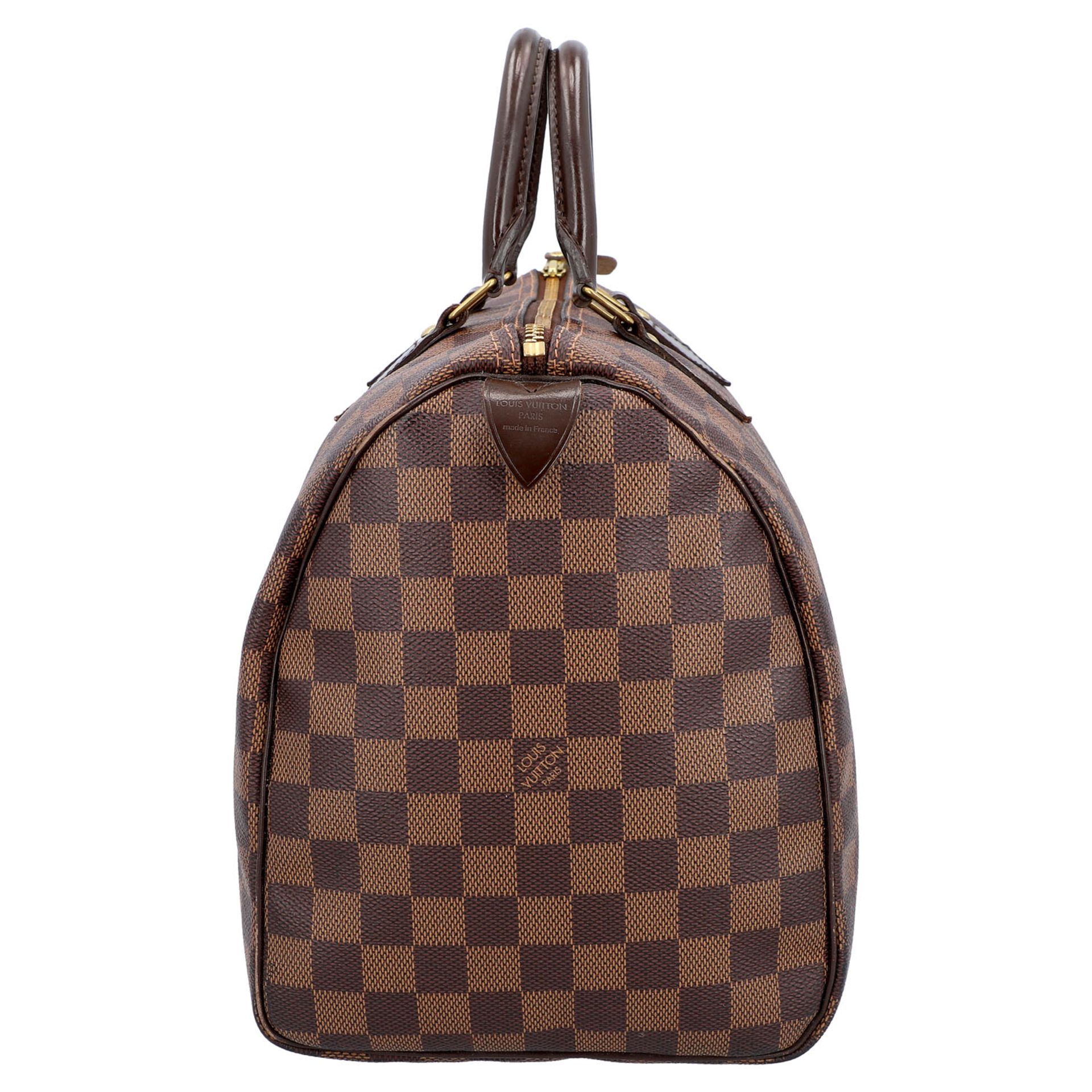 LOUIS VUITTON Henkeltasche "SPEEDY 35", Koll.: 2009, akt. NP.: 1.200,-€. - Bild 3 aus 8