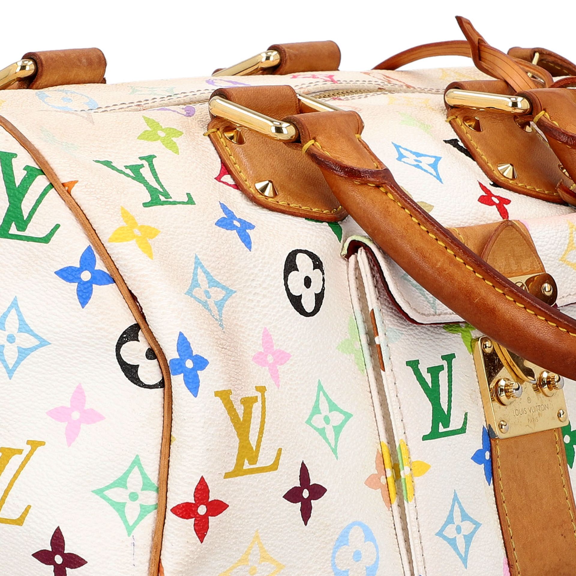 LOUIS VUITTON Handtasche "SPEEDY 30 MULTICOLOR". - Image 8 of 9