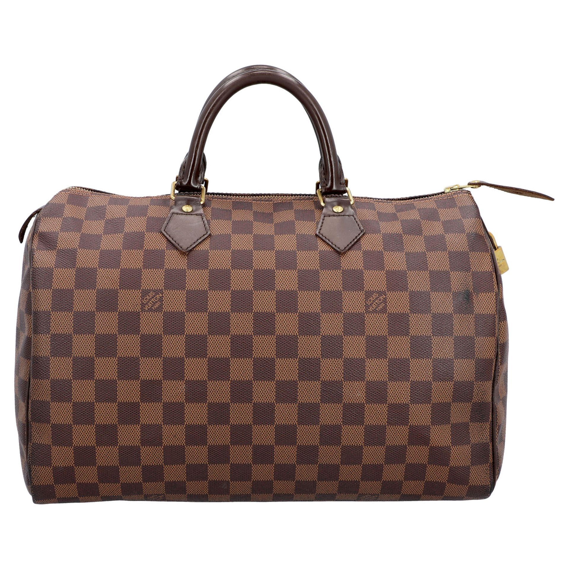 LOUIS VUITTON Henkeltasche "SPEEDY 35", Koll.: 2009, akt. NP.: 1.200,-€.