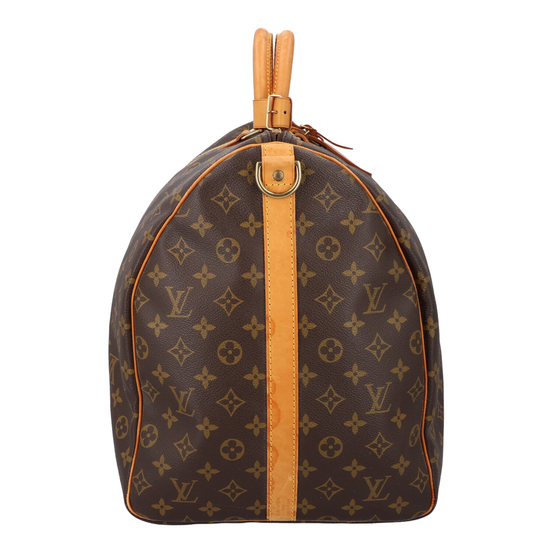 LOUIS VUITTON VINTAGE Weekender "KEEPALL 60". - Bild 3 aus 8