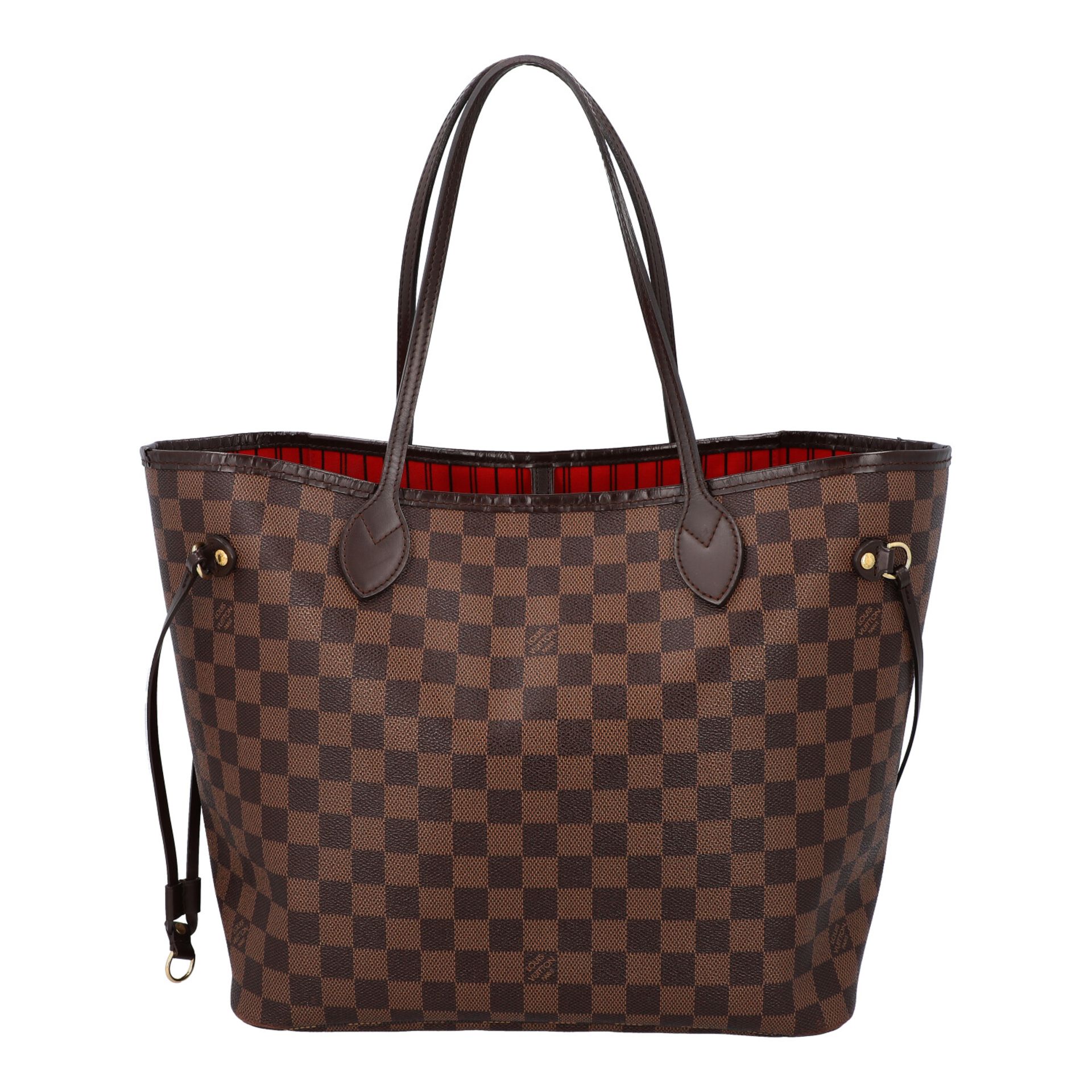 LOUIS VUITTON Shopper "NEVERFULL MM". - Bild 4 aus 9