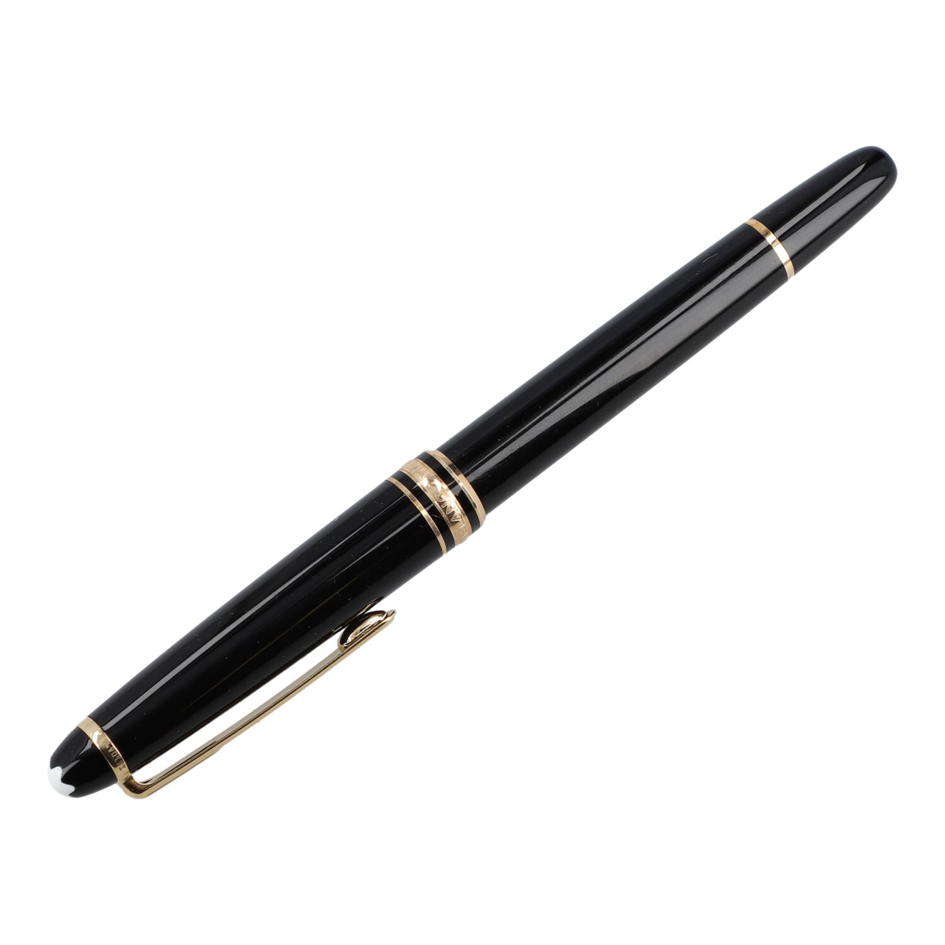 MONTBLANC Kolbenfüller "MEISTERSTÜCK". - Image 2 of 4