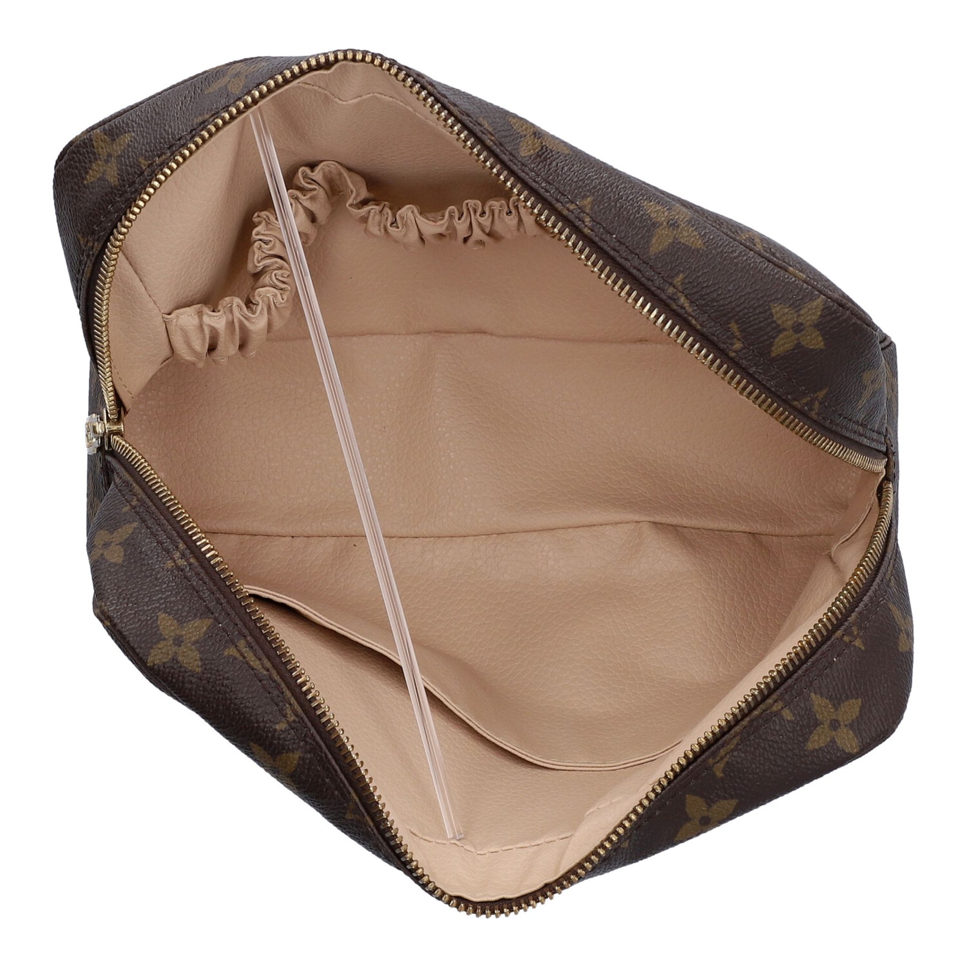 LOUIS VUITTON VINTAGE Kosmetiktasche "TROUSSE TOILETTE PM". - Bild 6 aus 6