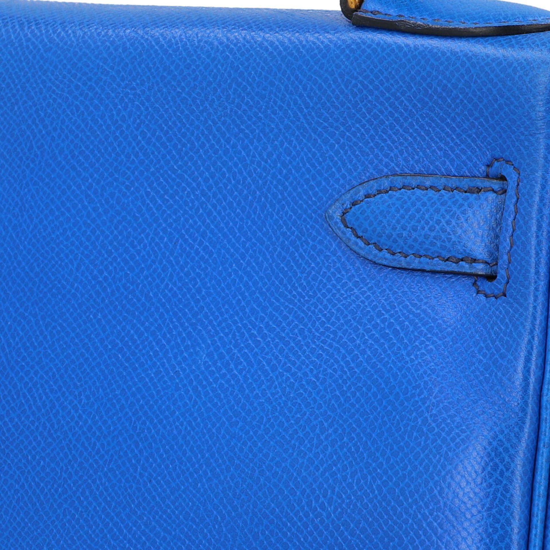 HERMÈS VINTAGE Handtasche "KELLY BAG 28". - Image 7 of 9