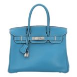 HERMÈS Handtasche "BIRKIN BAG 30".