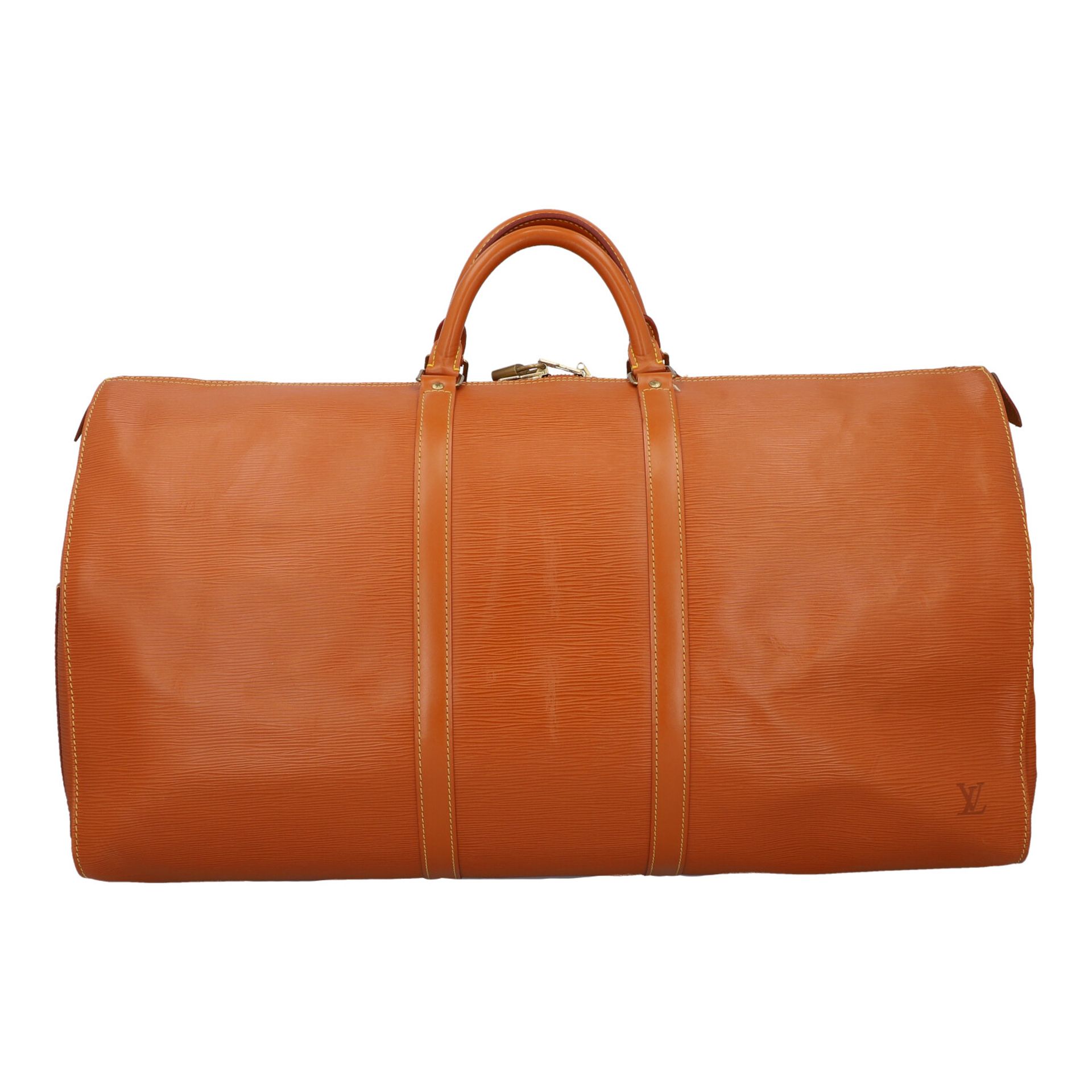 LOUIS VUITTON VINTAGE Weekender "KEEPALL 60". - Image 4 of 8