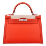 HERMÈS Handtasche "SAC KELLY II SELLIER 32".