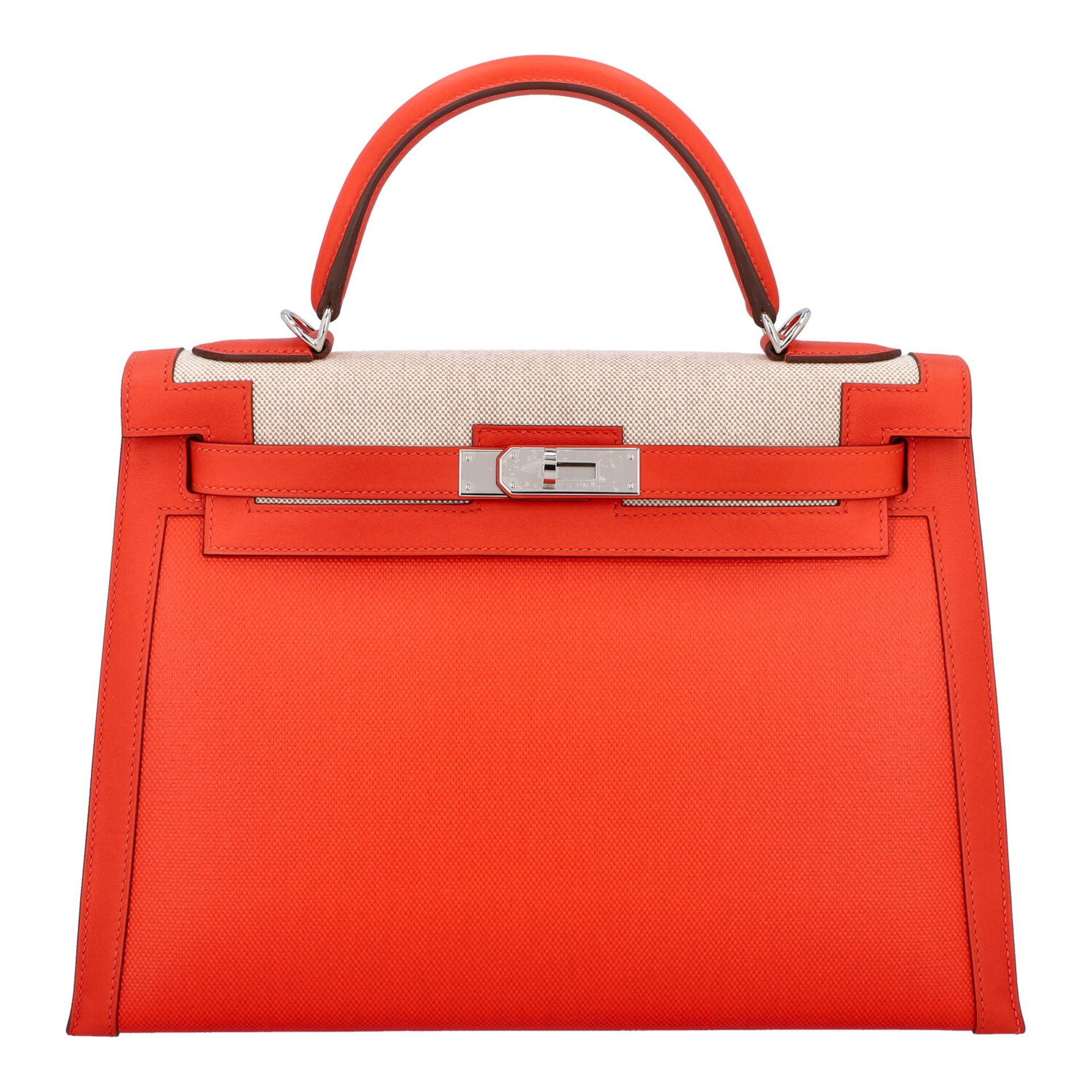 HERMÈS Handtasche "SAC KELLY II SELLIER 32".