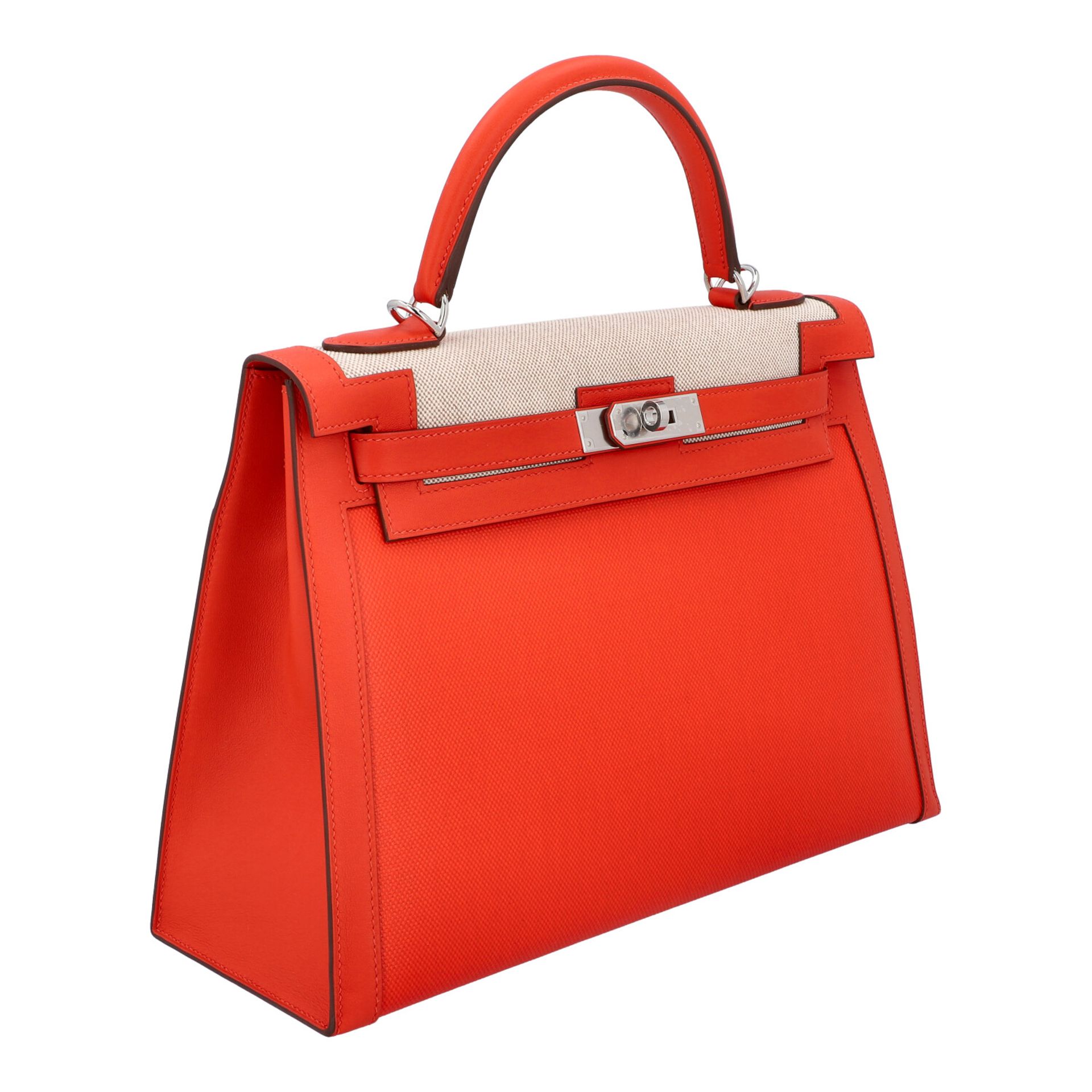 HERMÈS Handtasche "SAC KELLY II SELLIER 32". - Image 2 of 9