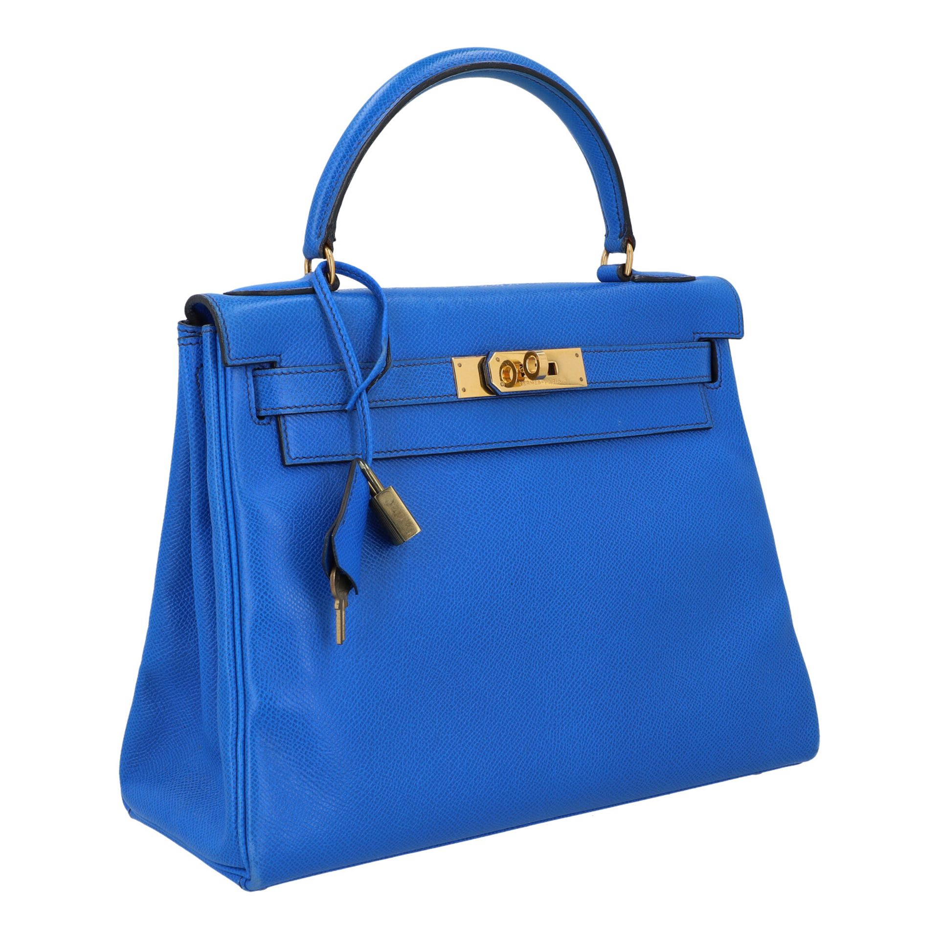 HERMÈS VINTAGE Handtasche "KELLY BAG 28". - Image 2 of 9