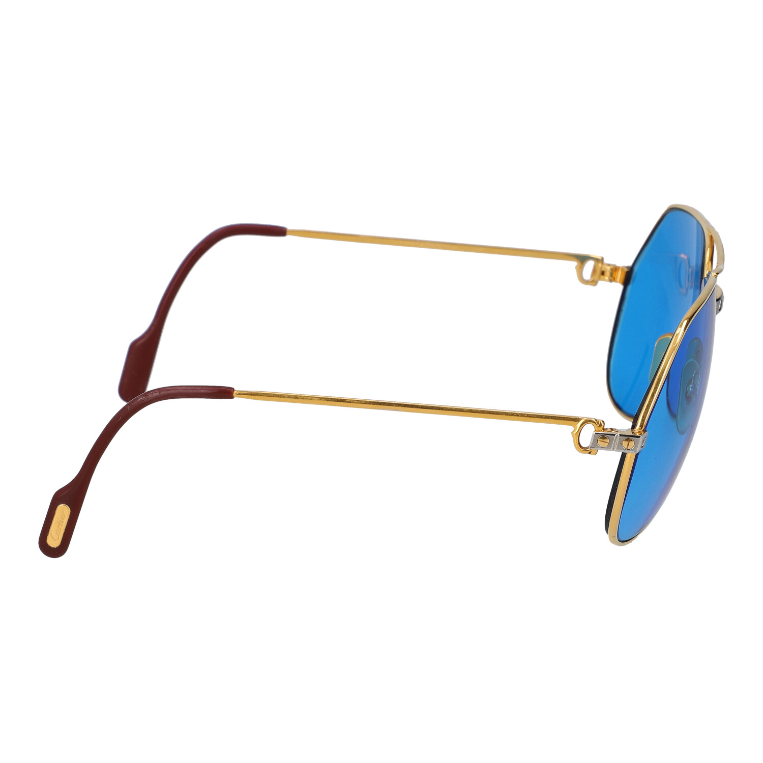 CARTIER VINTAGE Sonnenbrille "VENDOME LOUIS AVIATOR". - Image 3 of 6