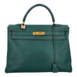 HERMÈS VINTAGE Handtasche "KELLY BAG 35".