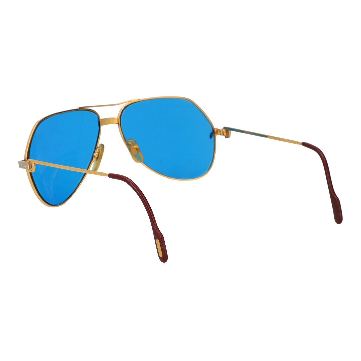 CARTIER VINTAGE Sonnenbrille "VENDOME LOUIS AVIATOR". - Image 5 of 6