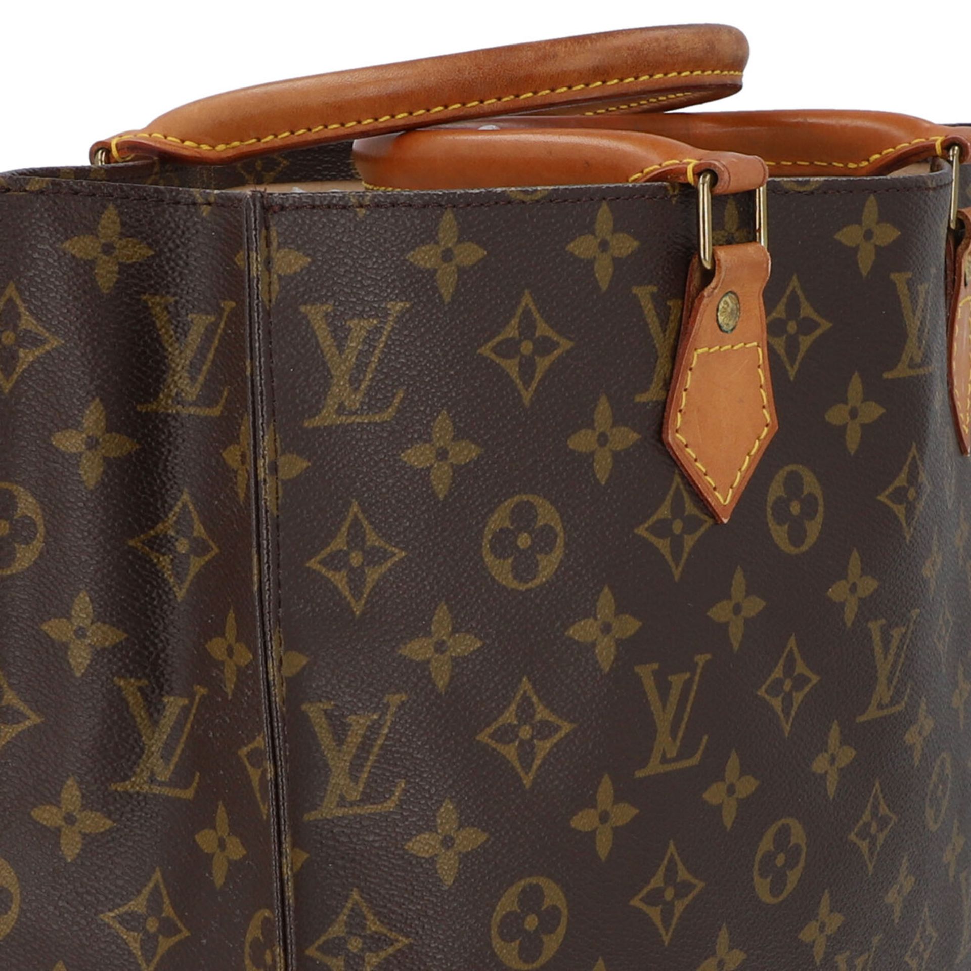 LOUIS VUITTON VINTAGE Handtasche "SAC PLAT". - Image 7 of 8