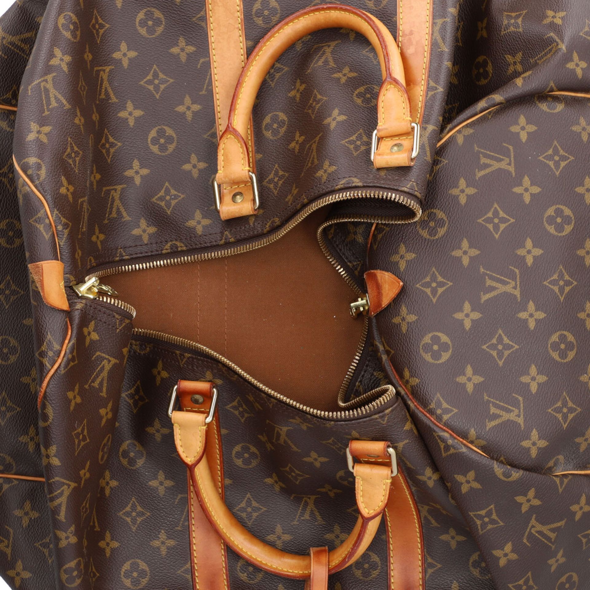 LOUIS VUITTON VINTAGE Weekender "KEEPALL 55". - Image 8 of 8