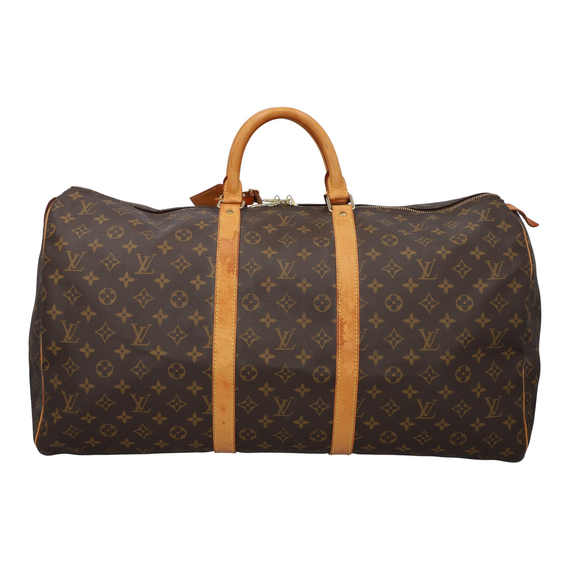 LOUIS VUITTON VINTAGE Weekender "KEEPALL 55".