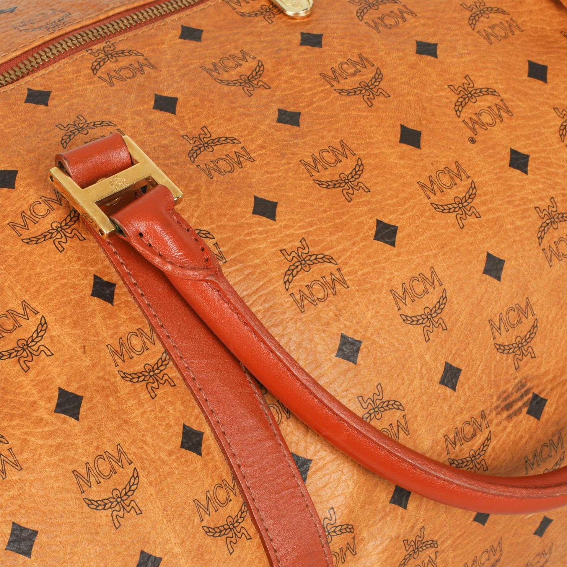 MCM VINTAGE Weekender. - Image 5 of 8