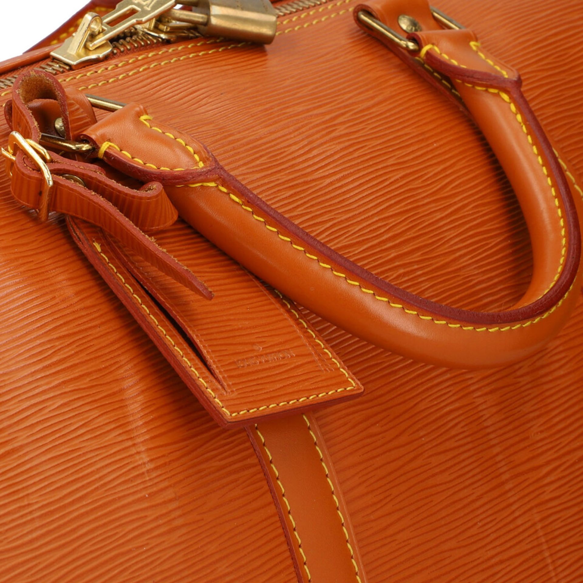 LOUIS VUITTON VINTAGE Weekender "KEEPALL 60". - Image 8 of 8