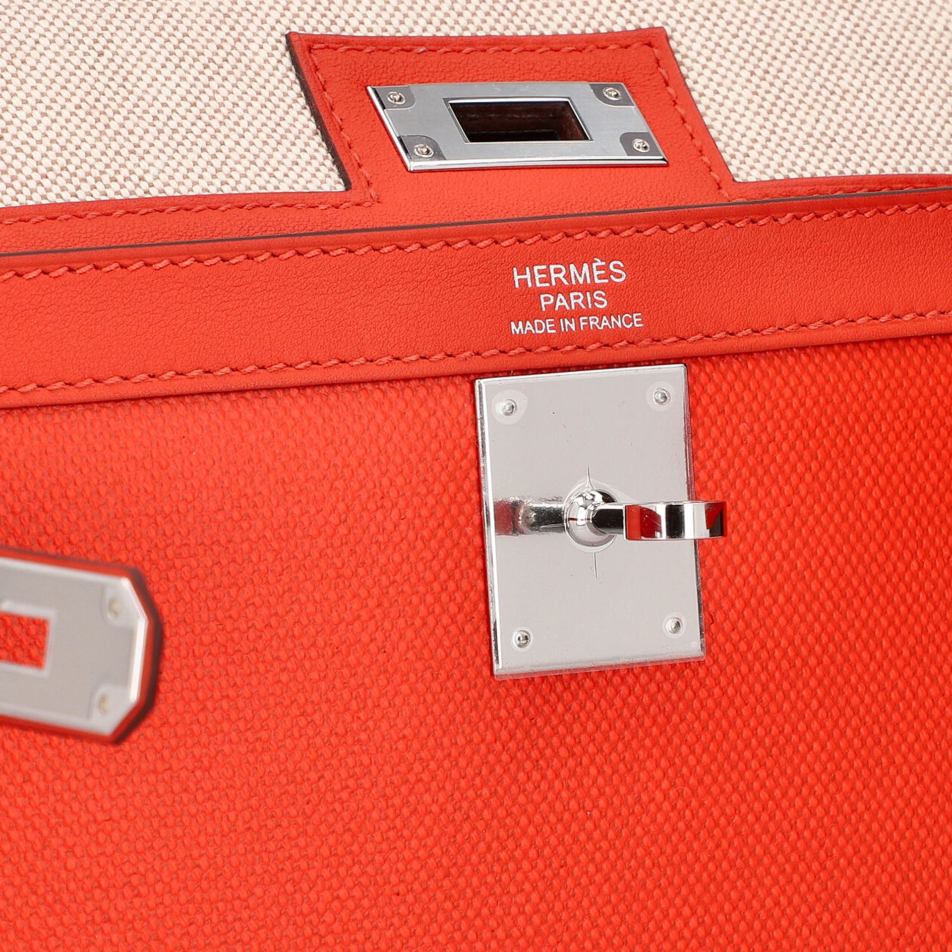 HERMÈS Handtasche "SAC KELLY II SELLIER 32". - Image 9 of 9