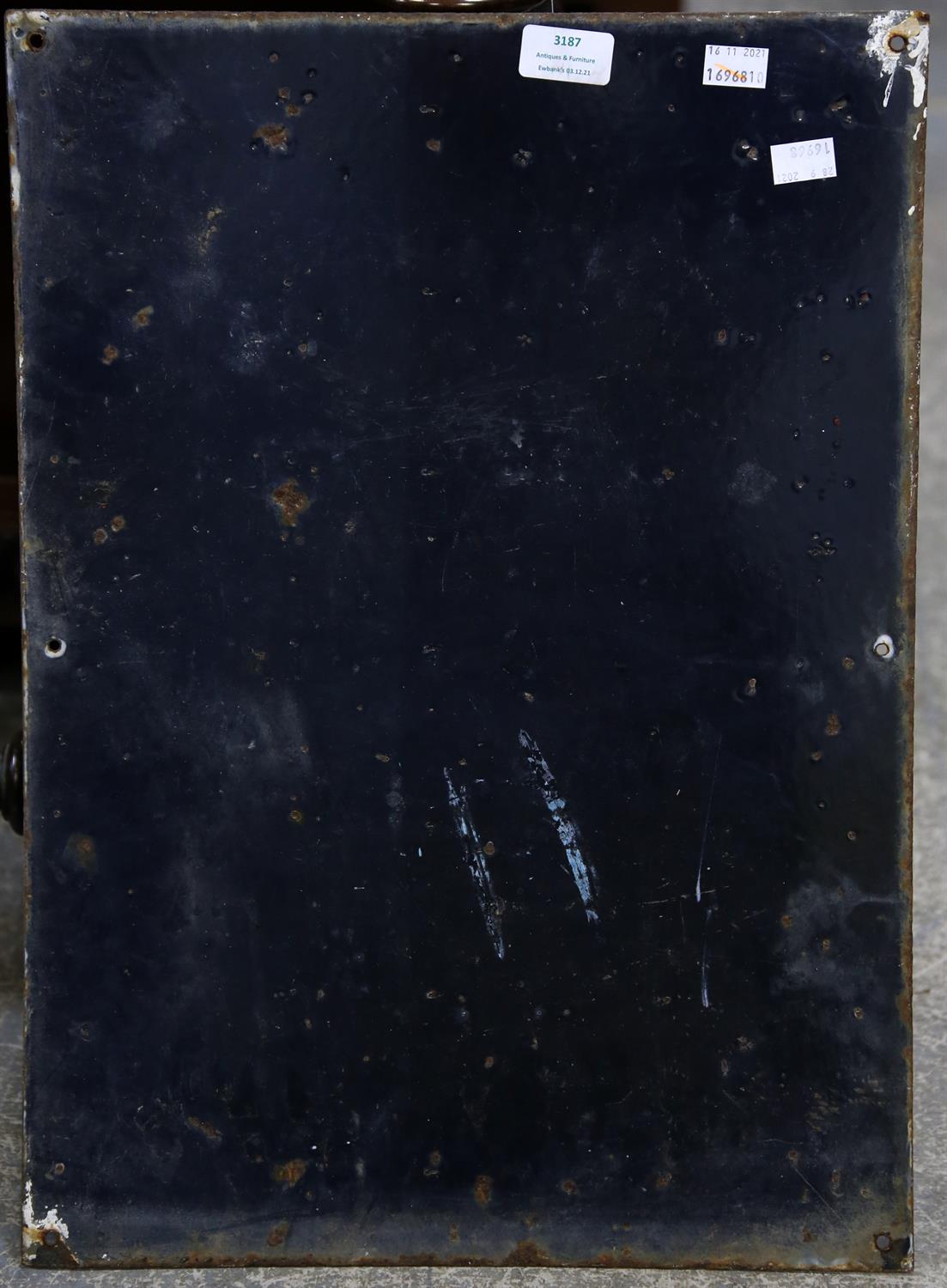 National Coal Board 'Fire Danger' enamel sign, 53 x 38cm. - Image 3 of 3