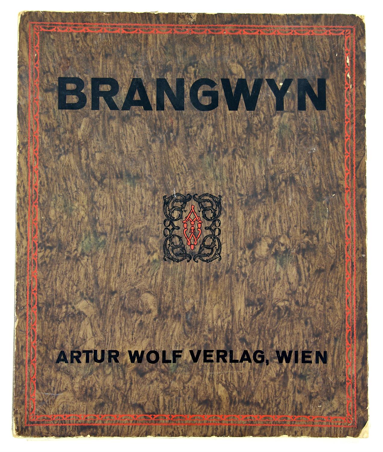 BRANGWYN, FRANK, Zwanzig graphische Arbeiten. Wien: Artur Wolf Verlag, (1921).Portfolio with three