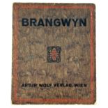 BRANGWYN, FRANK, Zwanzig graphische Arbeiten. Wien: Artur Wolf Verlag, (1921).Portfolio with three