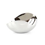 Georg Jensen 'Bloom' series stainless steel bowl, designed by Helle Damkjaer, with original box,