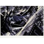 Alex Ross (b. 1970), 'Batman: Knight over Gotham'. Limited-edition print. Signed and numbered