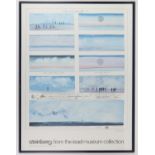 'Steinberg: from the Israel Museum Collection'. Poster. Framed and glazed. Image size 86 x 65cm.