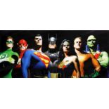 Alex Ross (b. 1970), 'Original Seven'. Limited-edition print. Signed in pencil to margin.